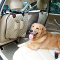 Doglemi New Deluxe Vehicle Travel Car Pet Dog Asiento de coche Valla Barrera de seguridad